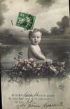 CPA Fantaisie Enfant Bebe Marseille