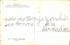 VINTAGE POSTCARD Butterfly Papilio Tlegonus Java