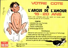 CPA Humour Votre Cotte a l'argus de l'amour 15 20 ans Chat