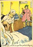 VINTAGE POSTCARD Humor Nurse