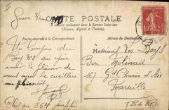 CPA Militaria Les patates