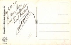 VINTAGE POSTCARD Militaria Thermometer Doctor