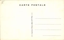 VINTAGE POSTCARD Militaria Calf with oil