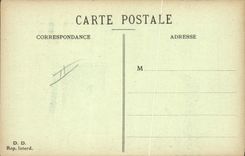 VINTAGE POSTCARD Militaria drudgeries of the Jarry district