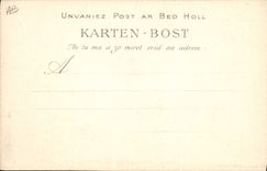 CPA Folklore Bretagne Chez la crepiere