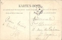 CPA Folklore L'amour en Bretagne Le retour au logis La reception maternelle 