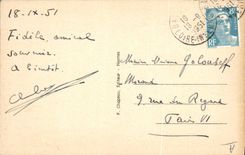 CPA Folklore Bretagne Vieille fileuse bretonne Sa quenouille et son rouet 