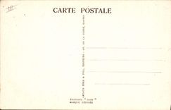 VINTAGE POSTCARD Folklore On the place of the village the round