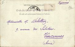 VINTAGE POSTCARD Graville the cross of Robert devil