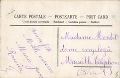 CPA Telephone Fantaisie Enfant