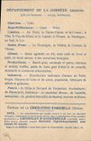 CPA Cartes geographiques Chocolaterie d'Aiguebelle Correze Grottes de Lamouroux a Brive