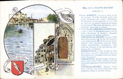VINTAGE POSTCARD High Savoy Annecy