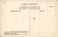 VINTAGE POSTCARD Troyes Paddle