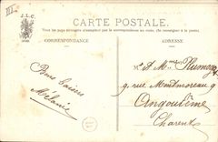 CPA Folklore Le depart aux champs 