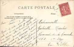 CPA Folklore Le passeur