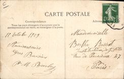 CPA Folklore La rentree des foins 