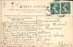 CPA Folklore Un bout de causette 