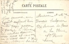 VINTAGE POSTCARD Bateau Fishes Treport Seen from docks