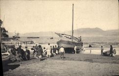 CPA Bateau Peche 