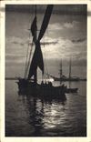 CPA Bateau Peche Tartane rentrant au port 