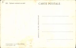 CPA Bateau Peche Tartane rentrant au port 