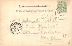 VINTAGE POSTCARD Bateau Fishes La Rochelle Bateaux of sin