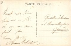 VINTAGE POSTCARD Bateau Fishes Sete the old port and Strong Richelieu