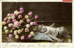 CPA Fantaisie Enfant Bebe 