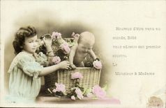 CPA Fantaisie Enfant Bebe 