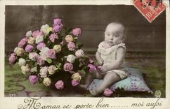 CPA Fantaisie Enfant Bebe 