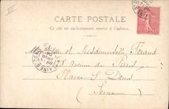 VINTAGE POSTCARD Fantasy Child Georgette Baby