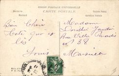 VINTAGE POSTCARD Fantasy Child Louis Baby