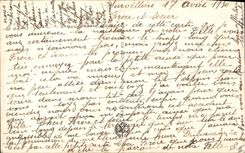 VINTAGE POSTCARD Fantasy Child Baby Fernand and Agnes