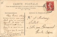 VINTAGE POSTCARD Fantasy Child Villerimy Baby