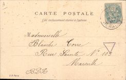 VINTAGE POSTCARD Fantasy Child Baby Etienne Daguzon