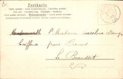 CPA Fantaisie Papillon Enfant
