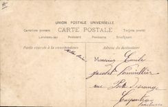 CPA Fantaisie Papillon Femme