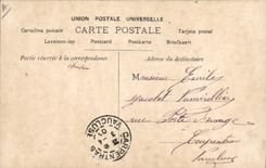 CPA Fantaisie Papillon Femme