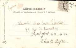 CPA Fantaisie Papillon Enfants Paques