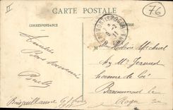 CPA Fantaisie Papillon Rouen Le papillon du jardin des plantes