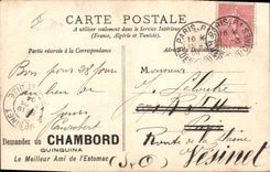 VINTAGE POSTCARD Militaria Fantasy the trousseau