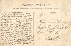 VINTAGE POSTCARD Fantasy fast Militaria Train It of the calsse