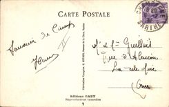 VINTAGE POSTCARD Militaria Fantasy the review of equipment