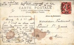 VINTAGE POSTCARD Fantasy Militaria impromptu Shower