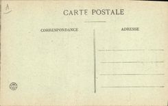 VINTAGE POSTCARD Folklore smoky Old woman