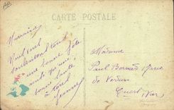 VINTAGE POSTCARD Folklore a marriage in Low Brittany Breton Dances Gavotte