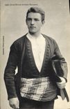 CPA Folklore Jeune homme de Saint Thegonnec 