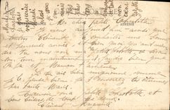 CPA Folklore Environs d'Auray Noce bretonne dansant la ridee Mariage 