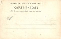 CPA Folklore Concarneau Une sardiniere costume de travail