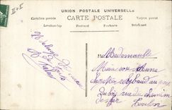 CPA Fantaisie Telephone Homme